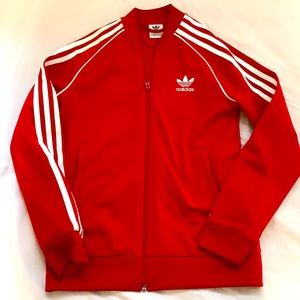 ✨Adidas Original red jacket (xs)✨